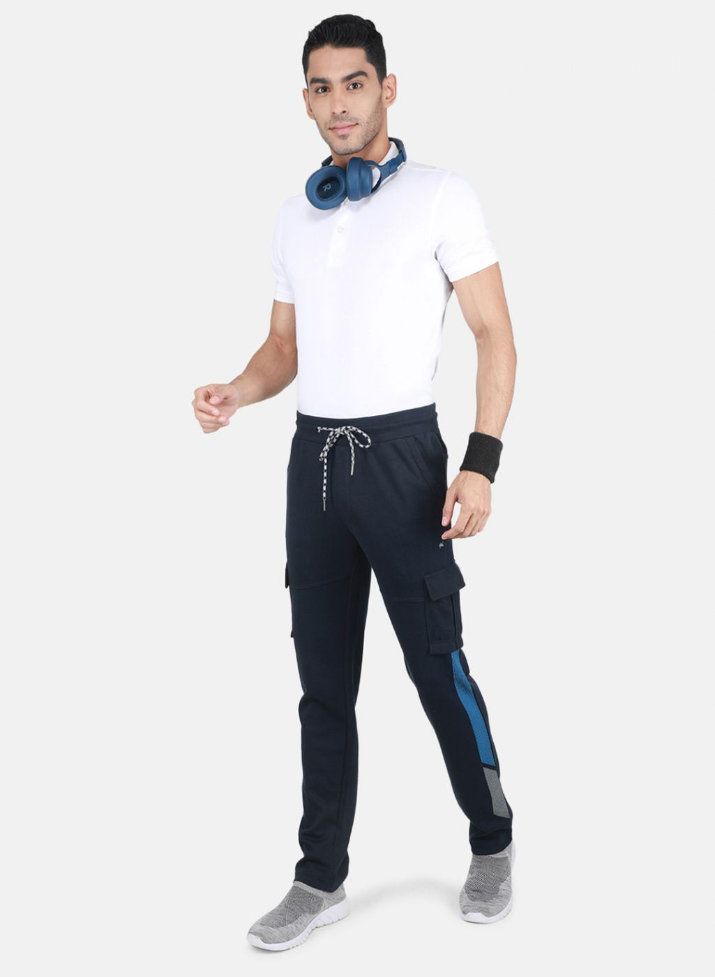 Men NAvy Blue Regular Fit Lower