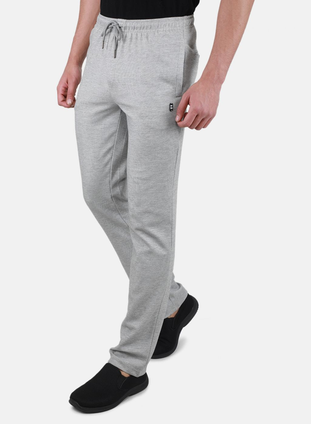 Men Grey Regular Fit Lower