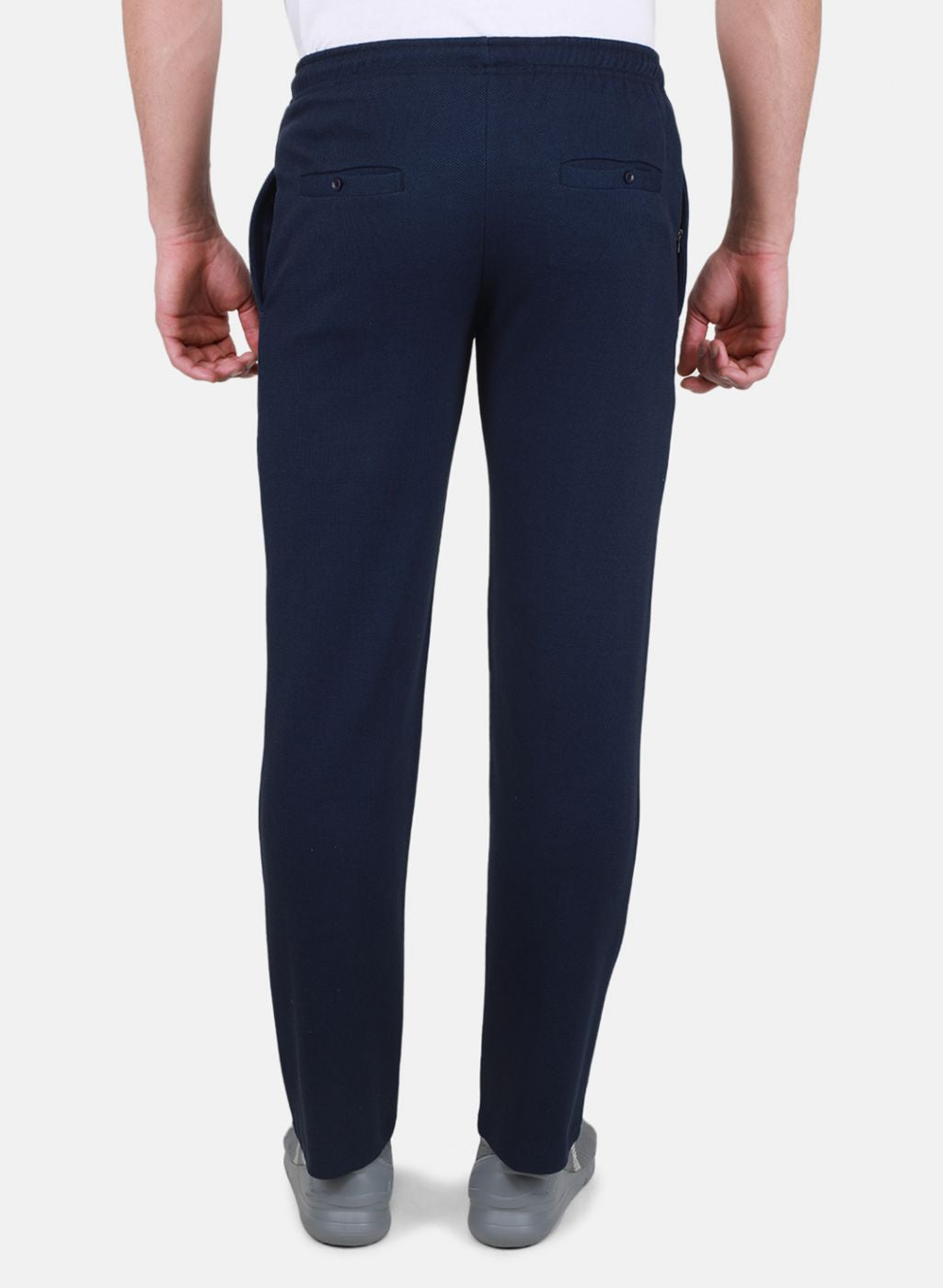 Men NAvy Blue Regular Fit Lower