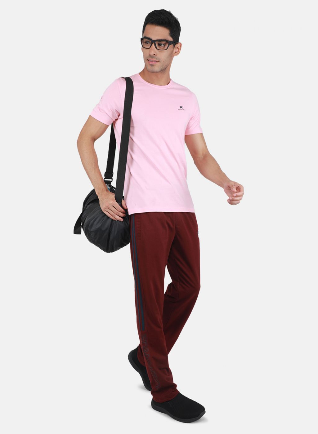 Men Maroon Regular Fit Lower