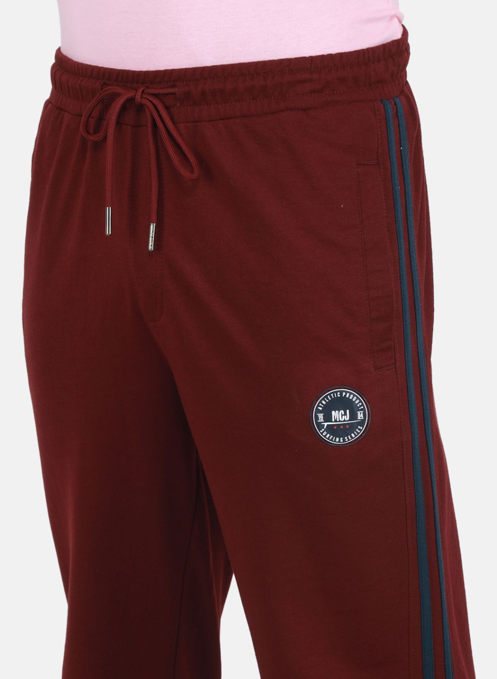 Men Maroon Regular Fit Lower