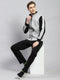 Men Grey Plain Tracksuit