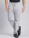 Men Grey Solid Regular Fit Winter Lowers