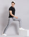 Men Grey Solid Regular Fit Winter Lower