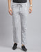 Men Grey Printed Regular Fit Winter Lower