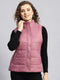 Women Pink Printed Jacket