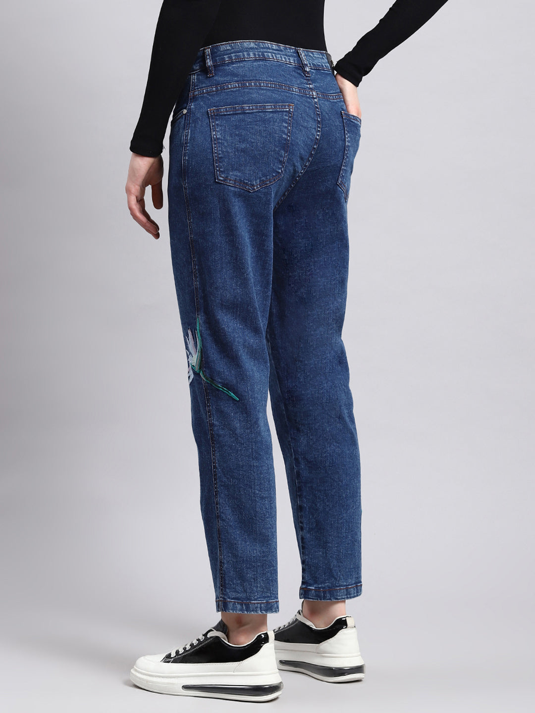Women Blue Regular Fit Denim