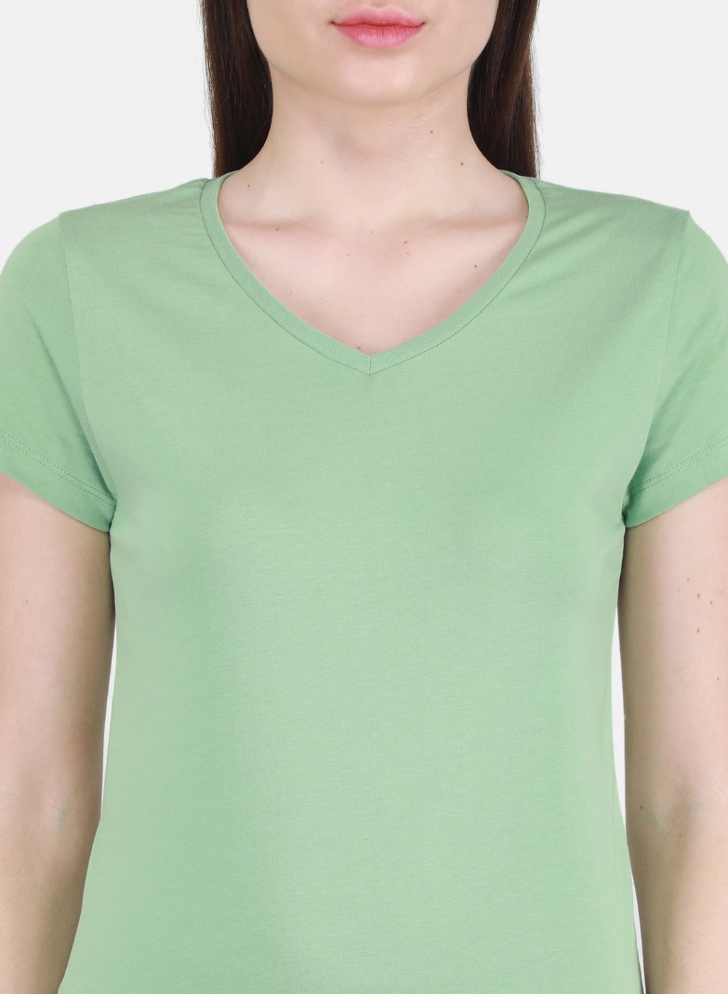 Women Green & Purple Solid Top 2 Pc Set