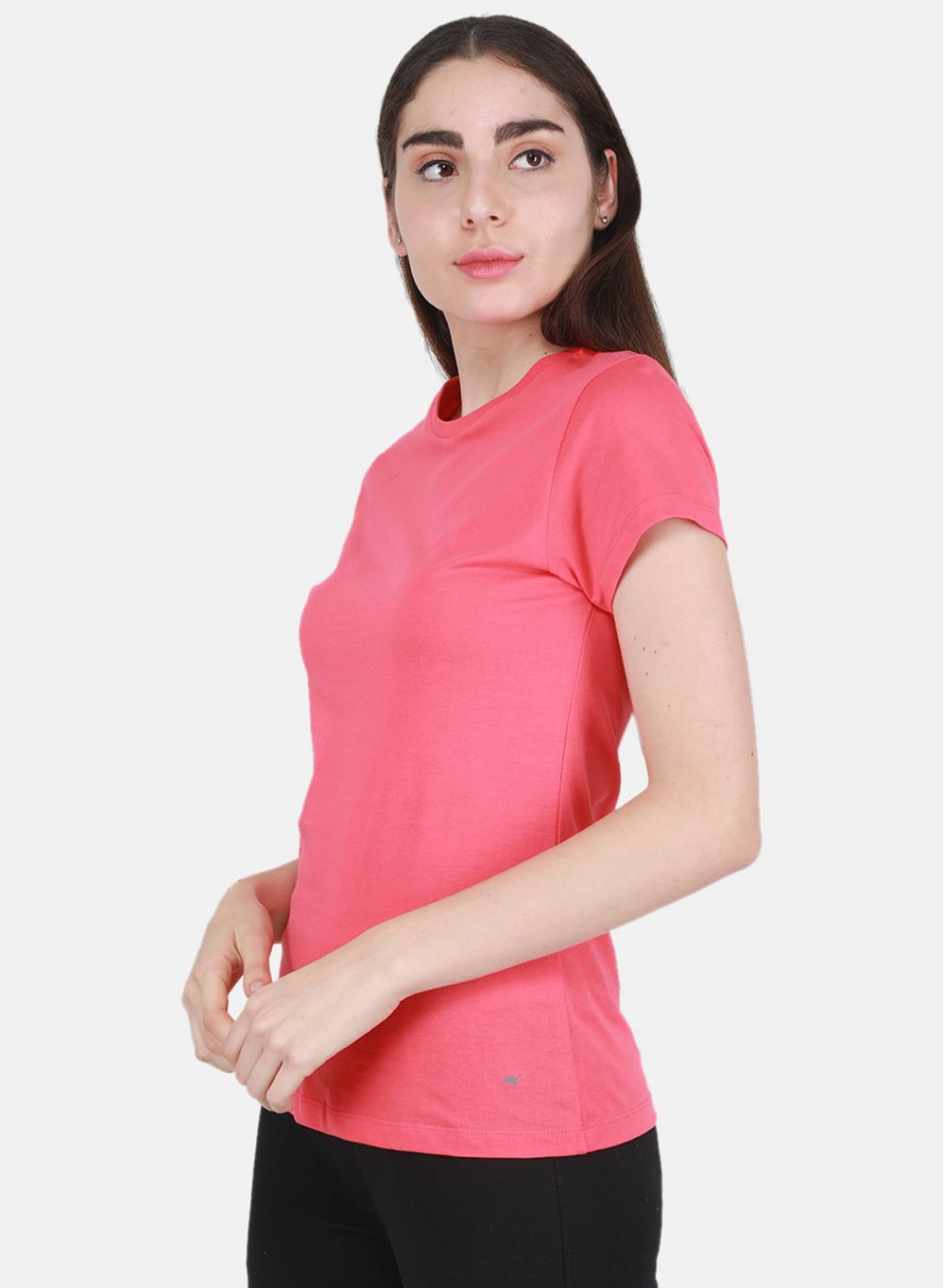 Women Aqua Blue & Pink Solid Top 2 Pc Set