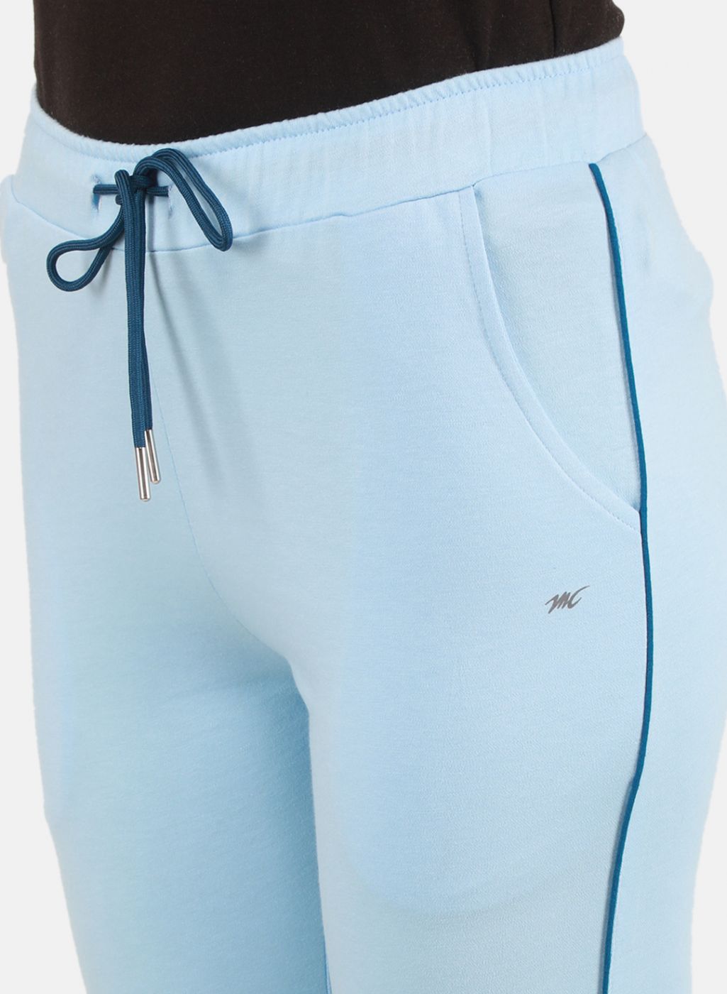 Women Sky Blue Regular Fit Lower
