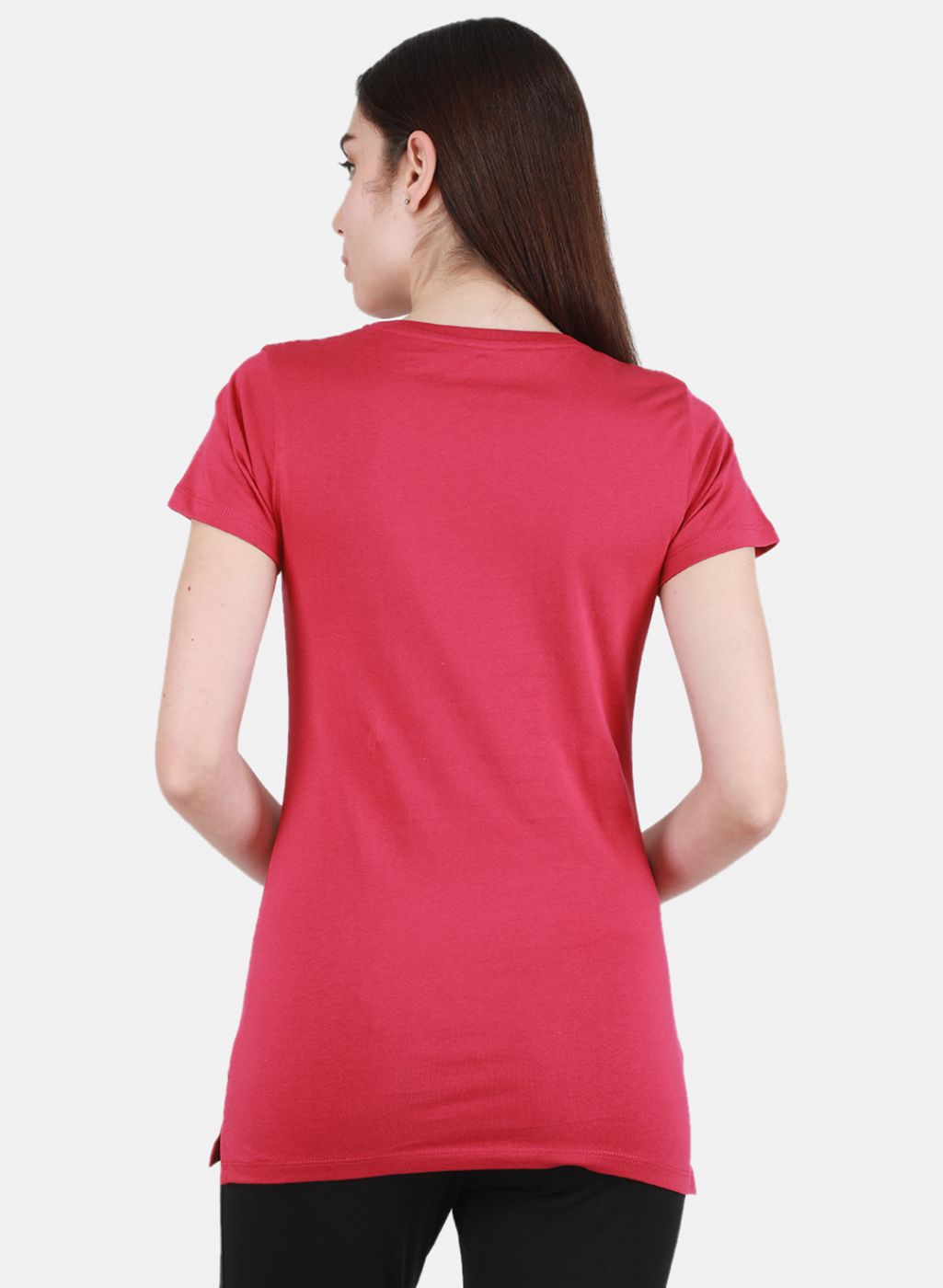 Women Off White & Magenta Printed Top 2 Pc Set