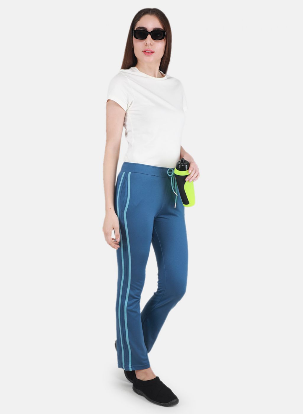 Women Blue Regular Fit Lower