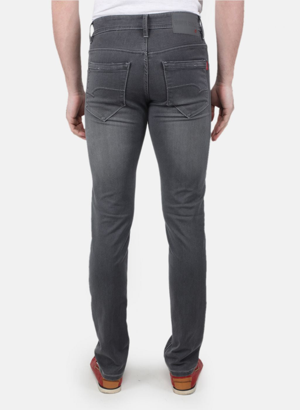 Men Grey Regular Fit Denim