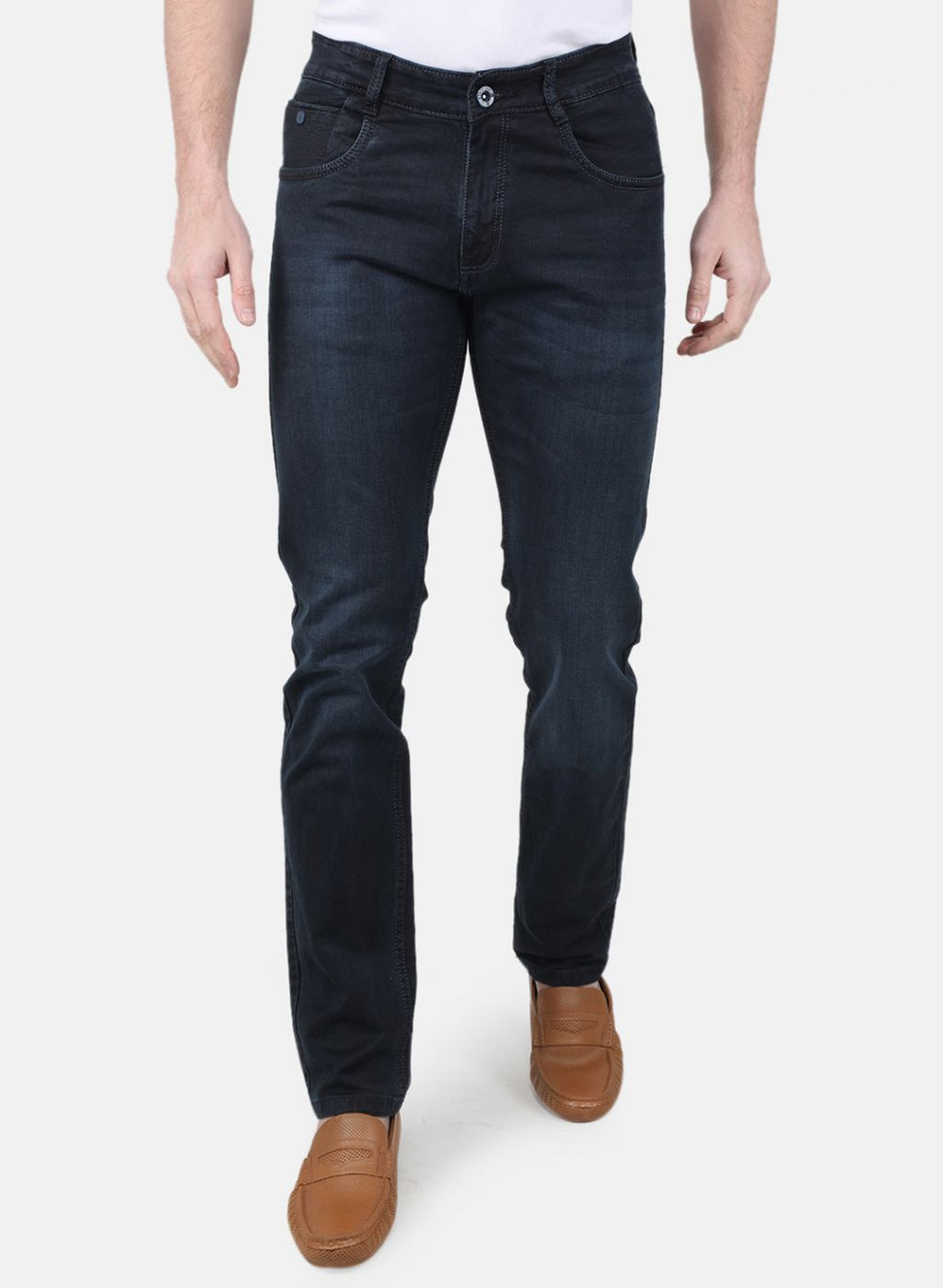 Men Blue Regular Fit Denim