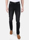 Men Black Regular Fit Denim