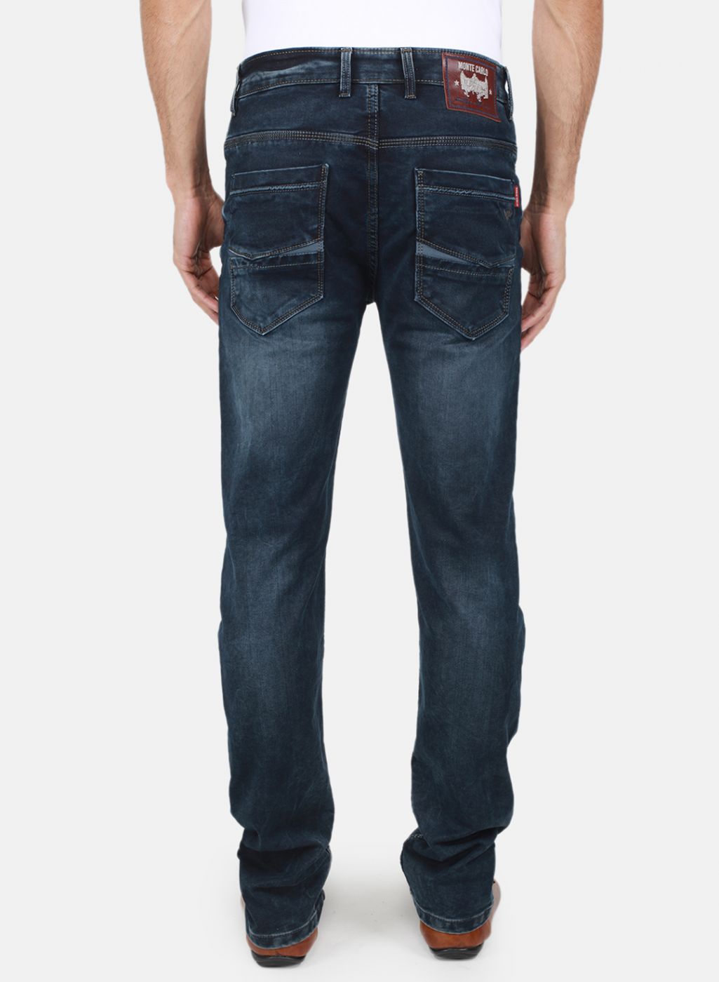 Men NAvy Blue NArrow Fit Denim