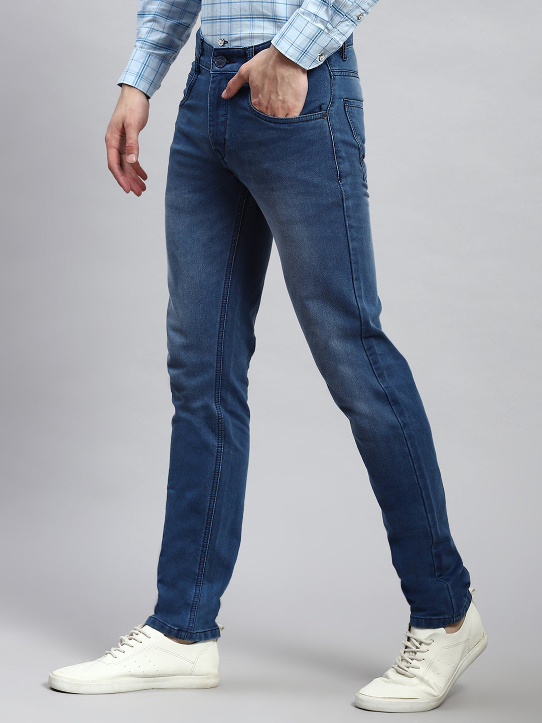 Men Blue Skinny Fit Denim