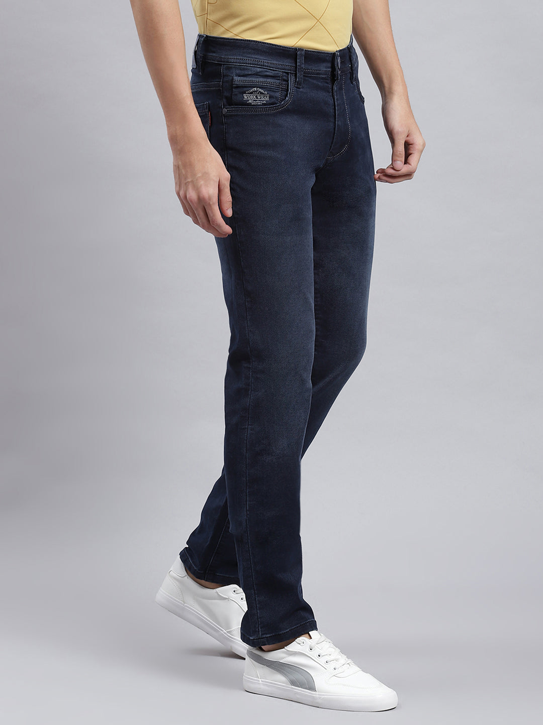 Men Blue Narrow Fit Denim