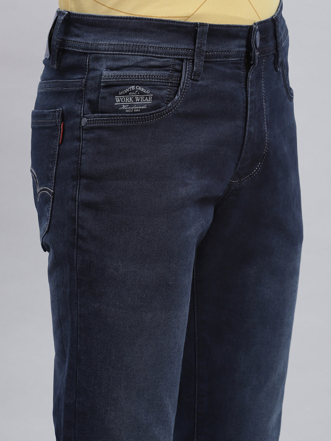 Men Blue Narrow Fit Denim