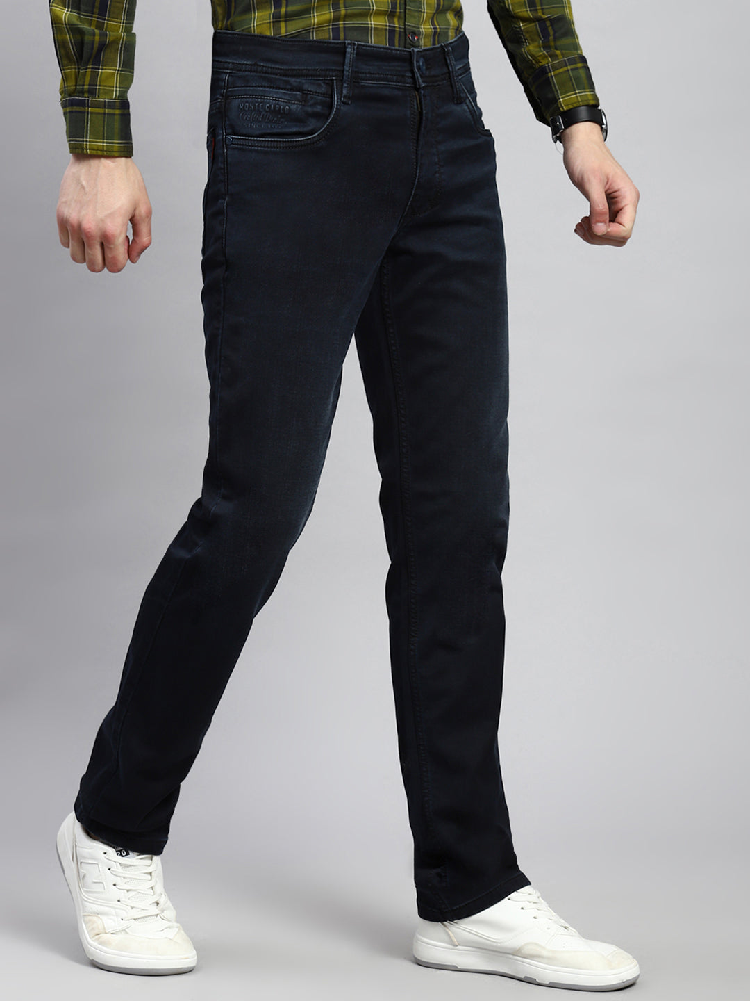 Men Blue Narrow Fit Denim