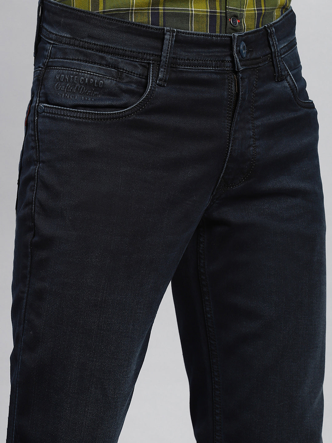Men Blue Narrow Fit Denim