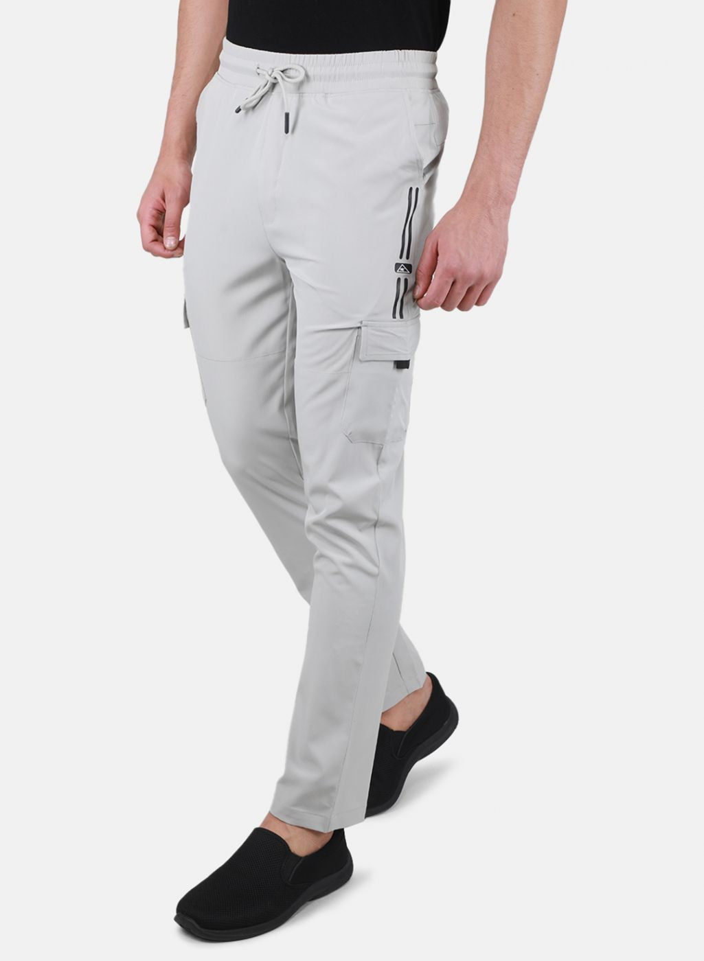 Men Grey Regular Fit Lower