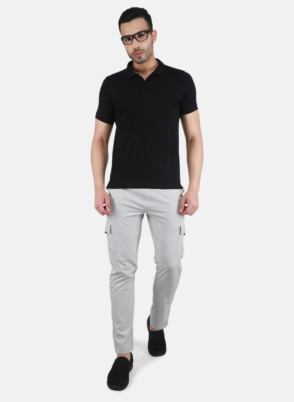 Men Grey Regular Fit Lower