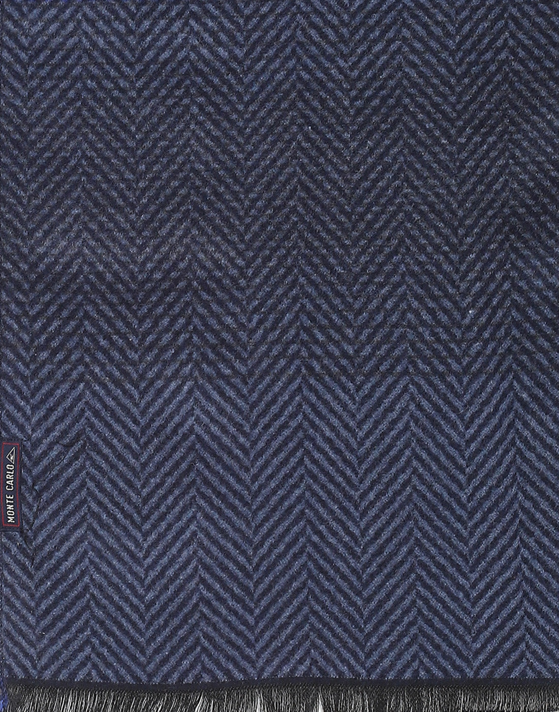 Men Blue Solid Muffler