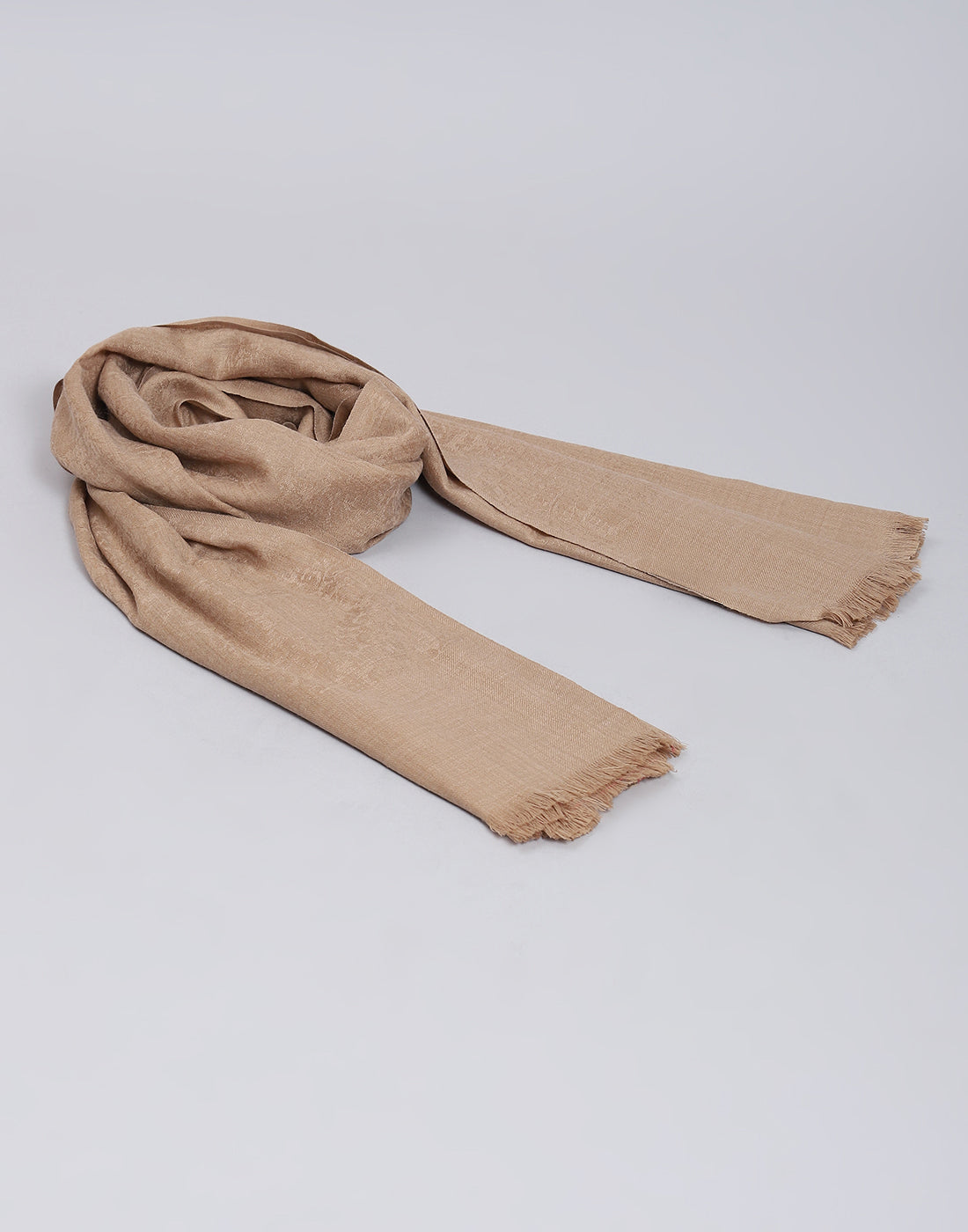 Women Brown Solid Shawl