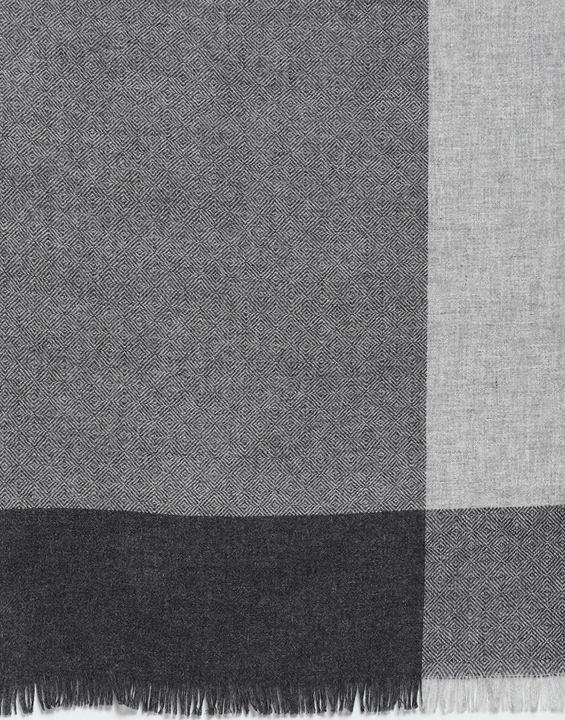 Women Grey Solid Stole