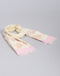 Women Cream Self Design Stole