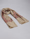 Women Beige Self Design Stole