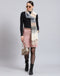 Women Grey Self Design Stole