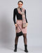 Women Pink Self Design Stole