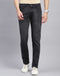 Men Grey Light Wash Narrow Fit Denim