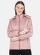 Women Pink Solid Jacket
