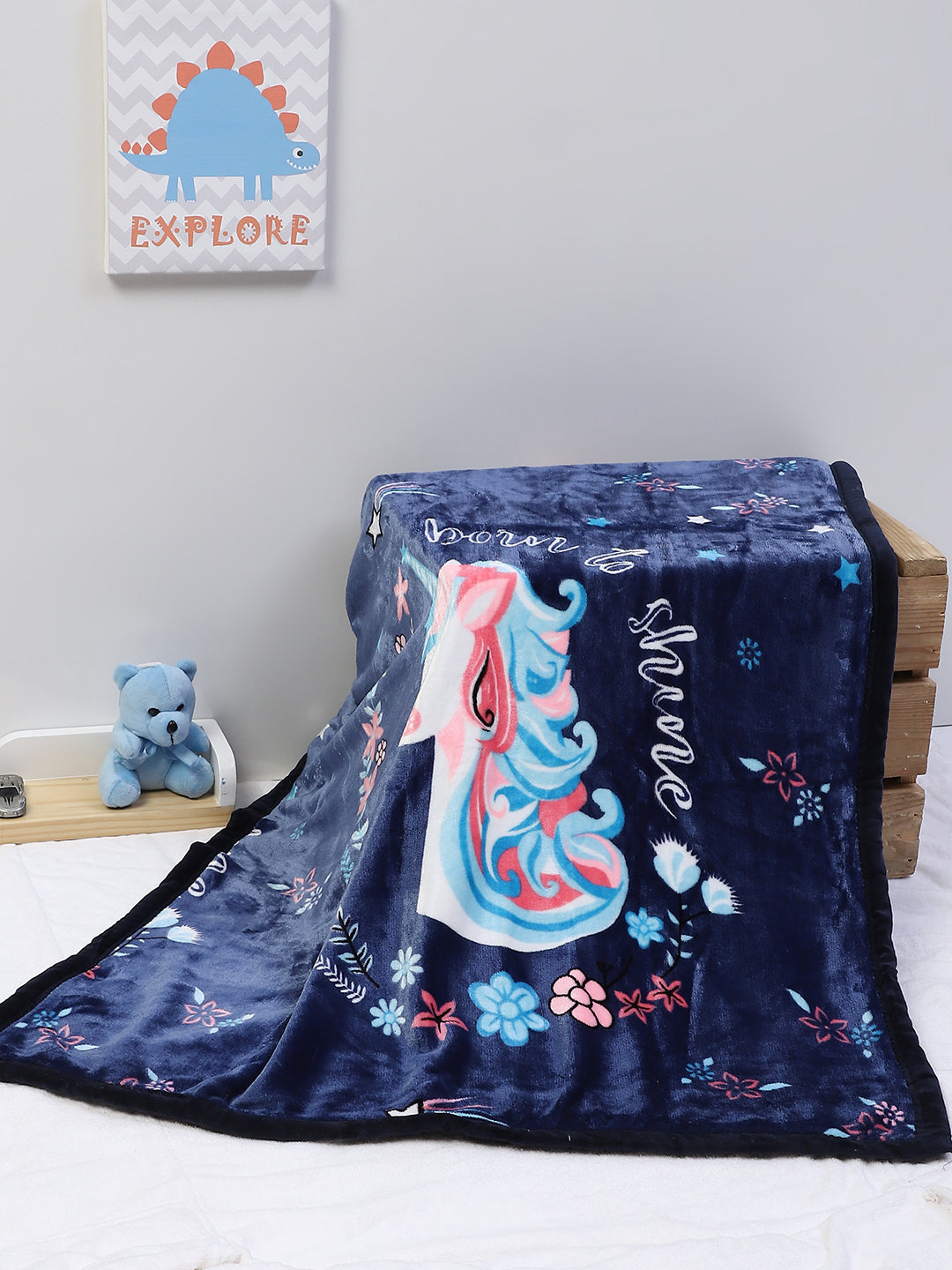 Printed Baby Blanket for Heavy Winter -2 Ply