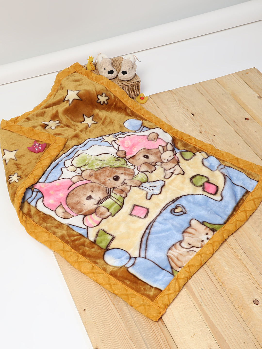 Printed Baby Blanket for Heavy Winter -2 Ply