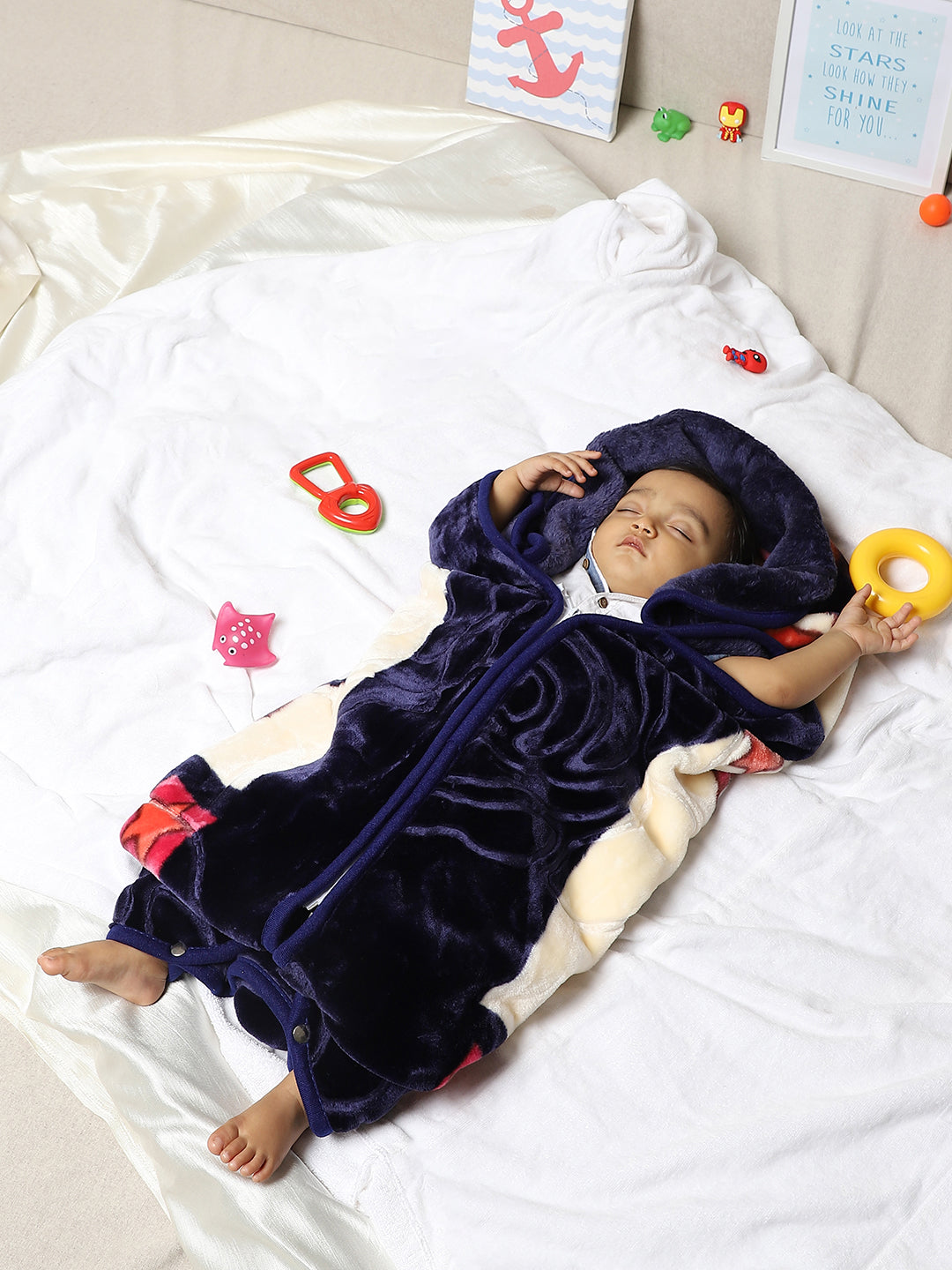 Printed Baby Blanket for Heavy Winter -1 Ply