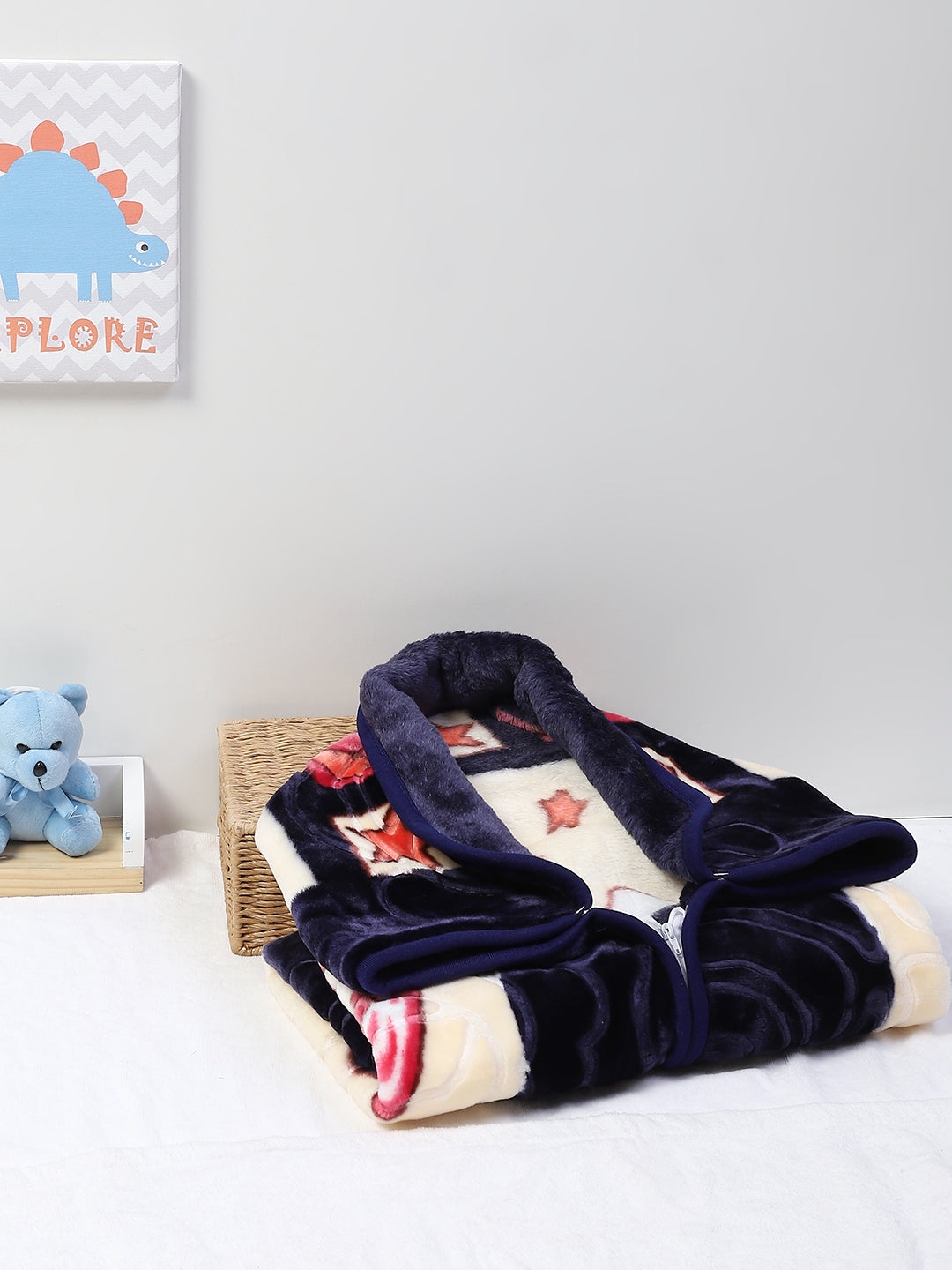 Printed Baby Blanket for Heavy Winter -1 Ply