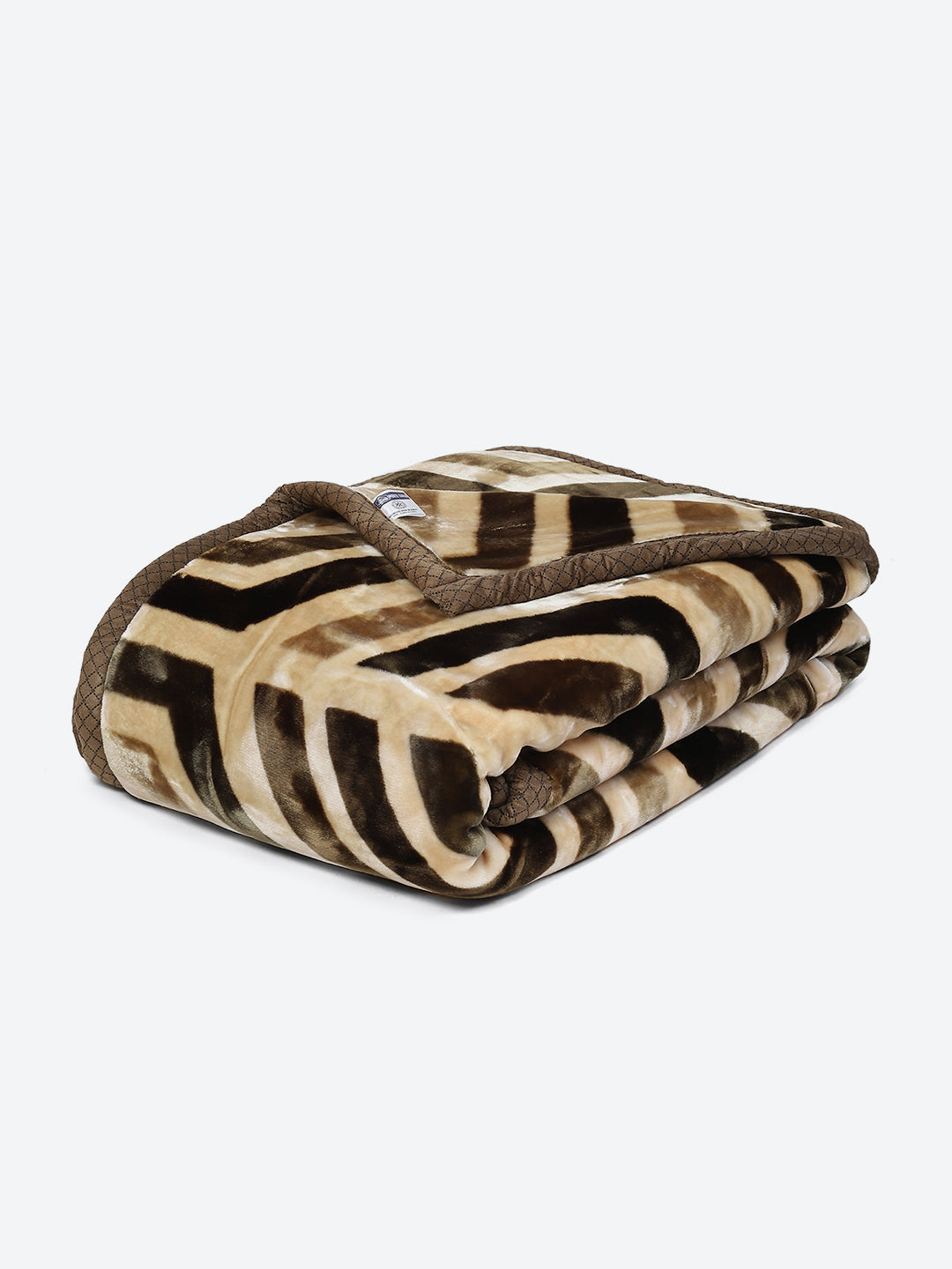 Printed Double Bed Blanket for Heavy Winter -2 Ply