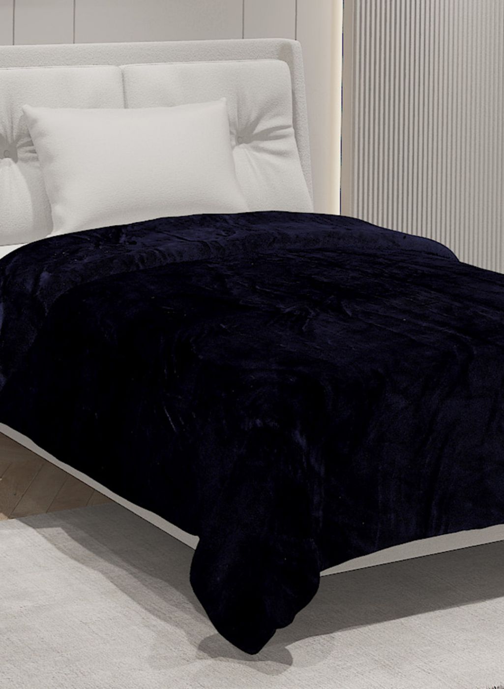 Printed Single Blanket for AC Room - 240 GSM