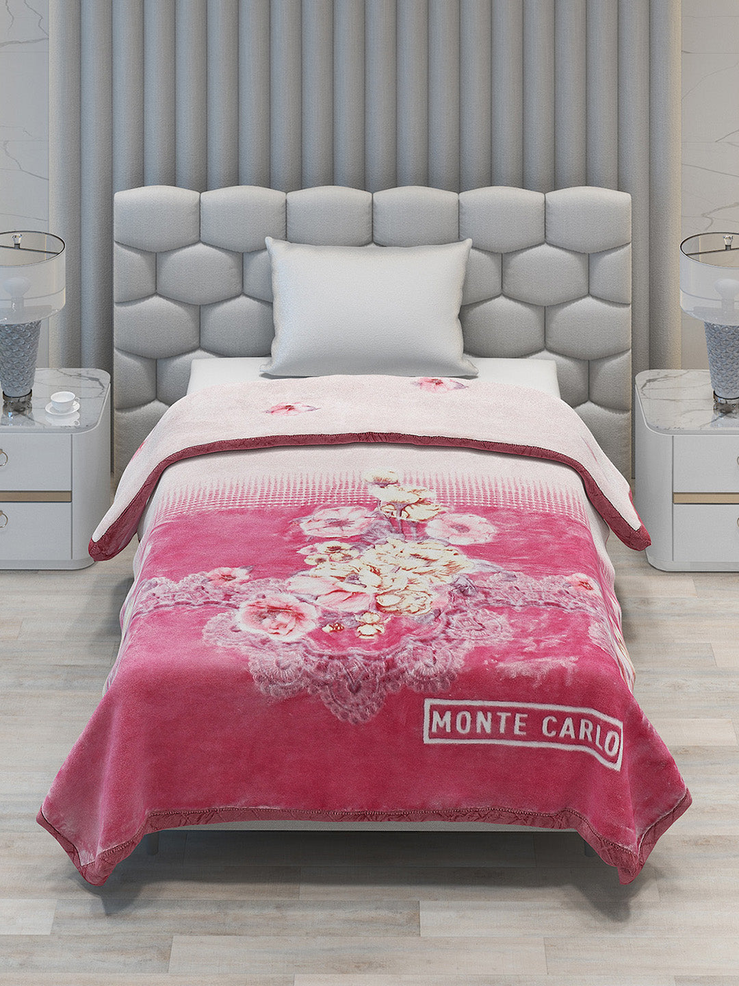 Printed Single Bed Blanket for Heavy Winter -2 Ply