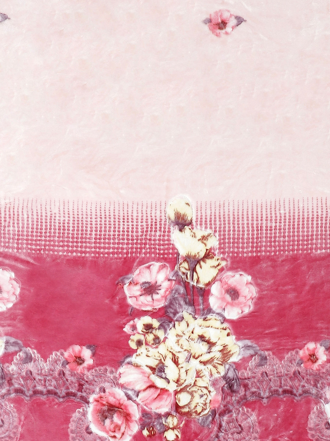 Printed Single Bed Blanket for Heavy Winter -2 Ply