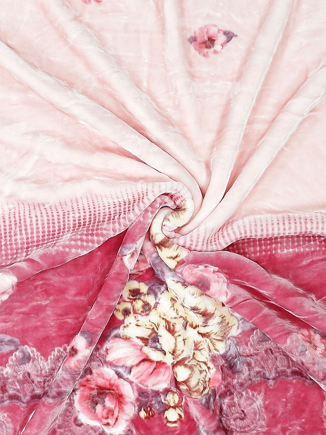 Printed Single Bed Blanket for Heavy Winter -2 Ply