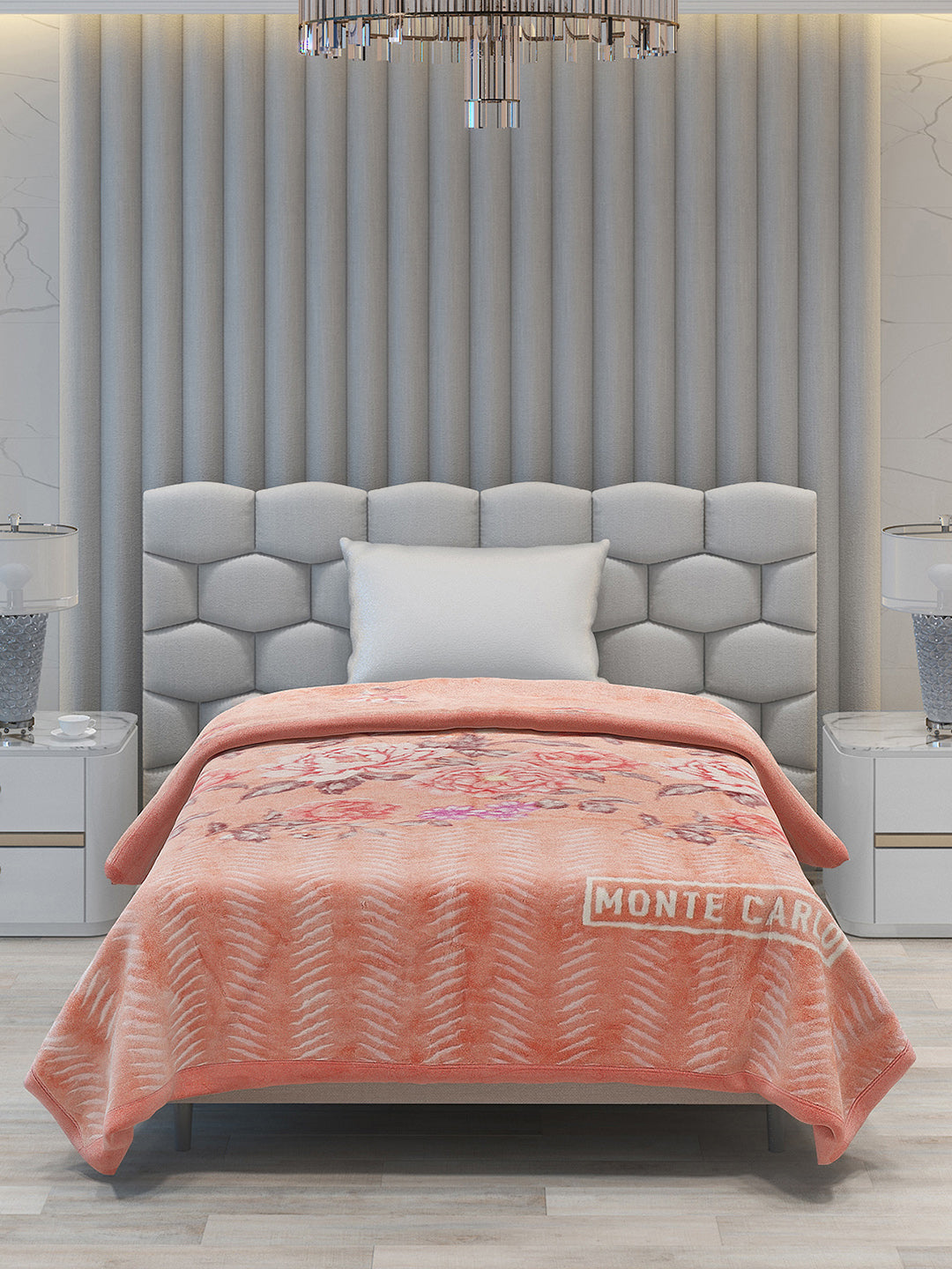 Printed Single Bed Blanket for Mild Winter -2 Ply