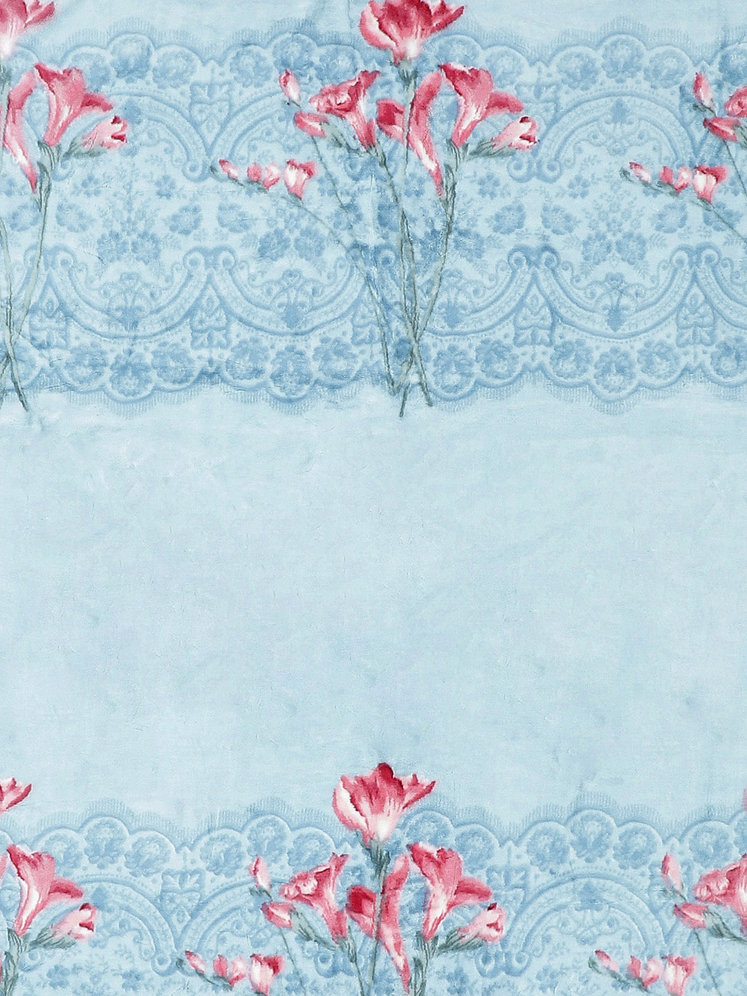 Printed Single Bed Blanket for Mild Winter -2 Ply