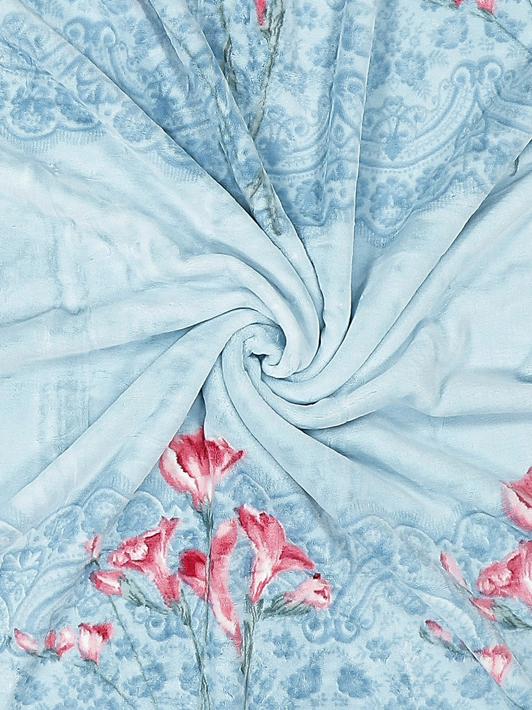 Printed Single Bed Blanket for Mild Winter -2 Ply
