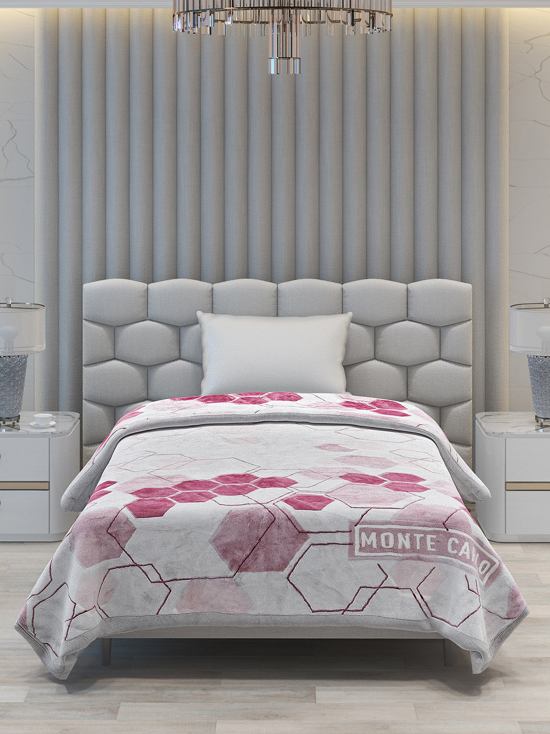 Printed Single Bed Blanket for Mild Winter -2 Ply