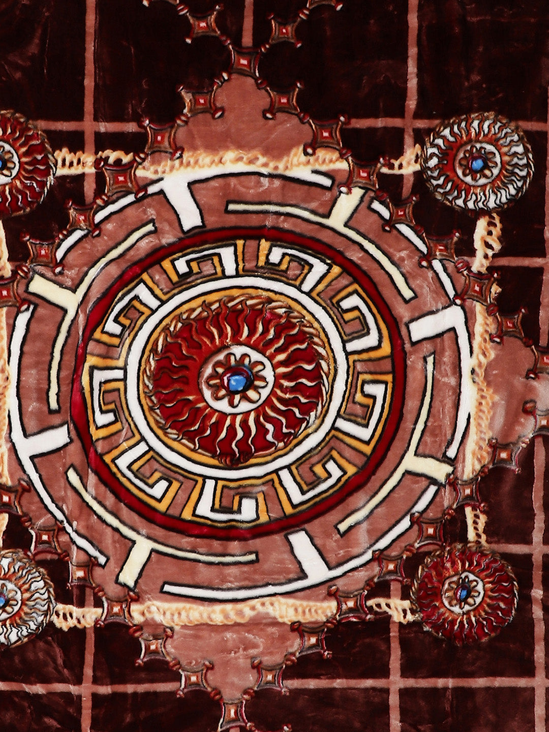 Printed Double Bed Blanket for Heavy Winter -2 Ply